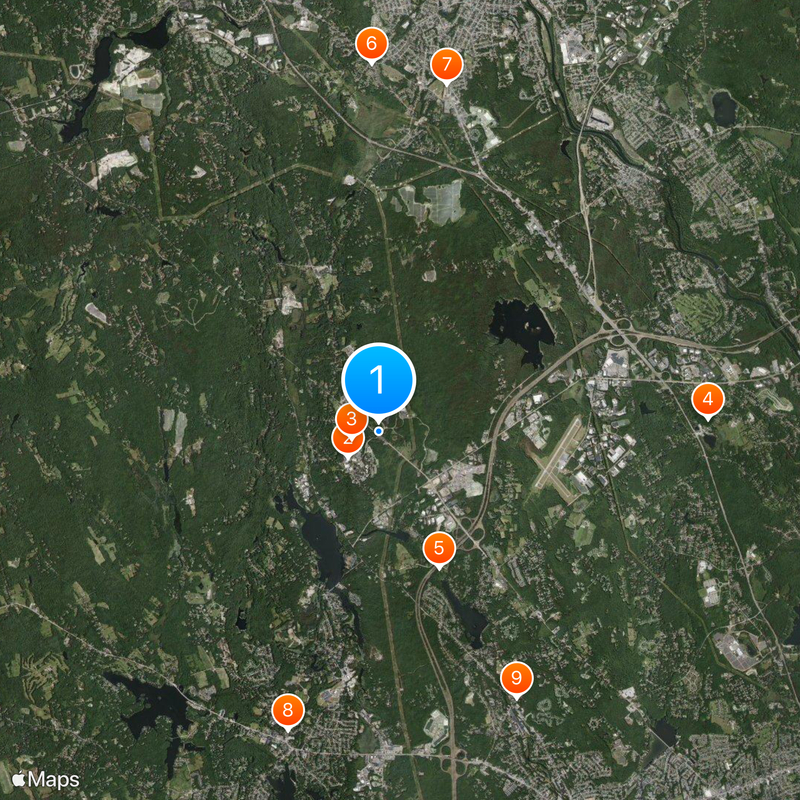 Bryant University Map