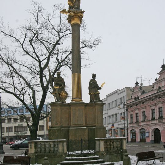 Maria column in Litomyšl