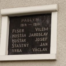 Pomník padlým v 1.světové válce v Mělnické Vrutici