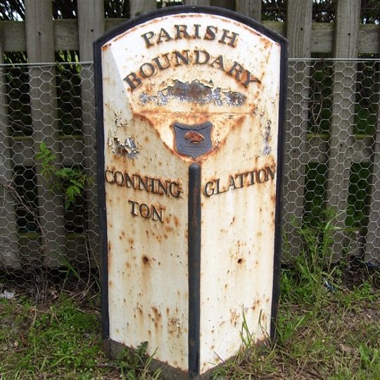Parish Boundary Post To South Of Woolpack Farm