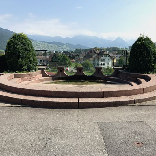 Franziskusbrunnen Kollegium St. Fidelis