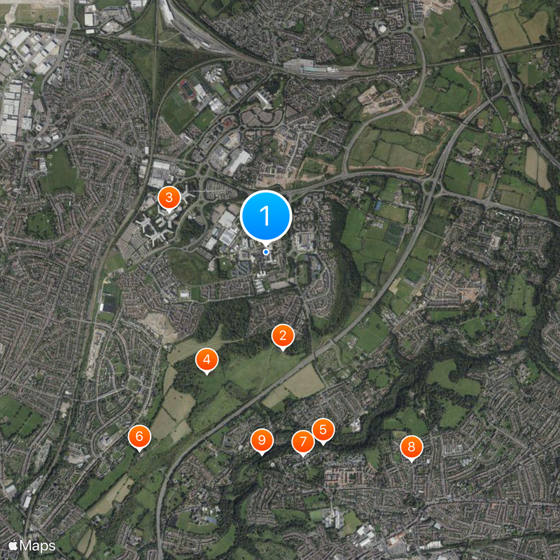 University of the West of England Map