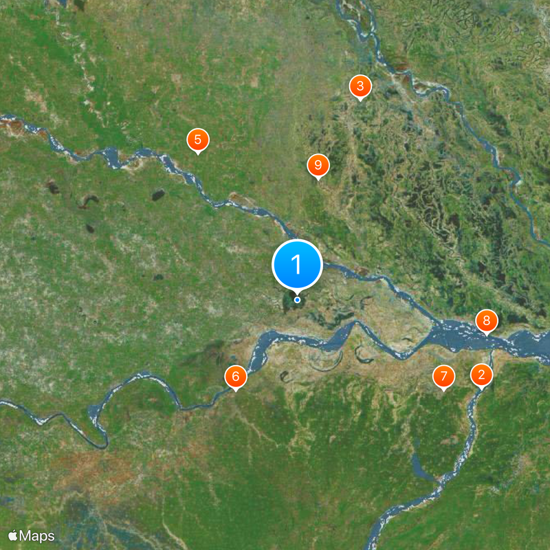 Distretto di Ballia Mappa