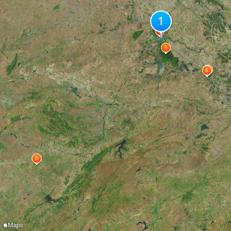 Bharatpur district Mapa