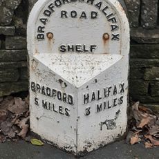 Milestone 200 Metres From Clough Mill Towards Shelf At Ngr Se 119279