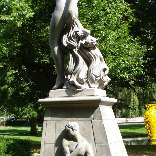 Bevrijdingsmonument in het Julianapark