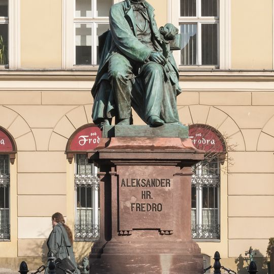 Aleksander Fredro Monument in Wrocław
