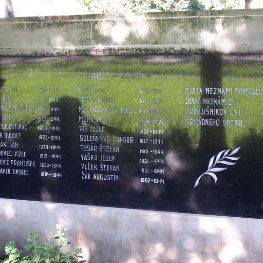 Spoločný hrob partizánov