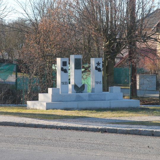 Pomník vojákům Rudé armády v Bohutíně