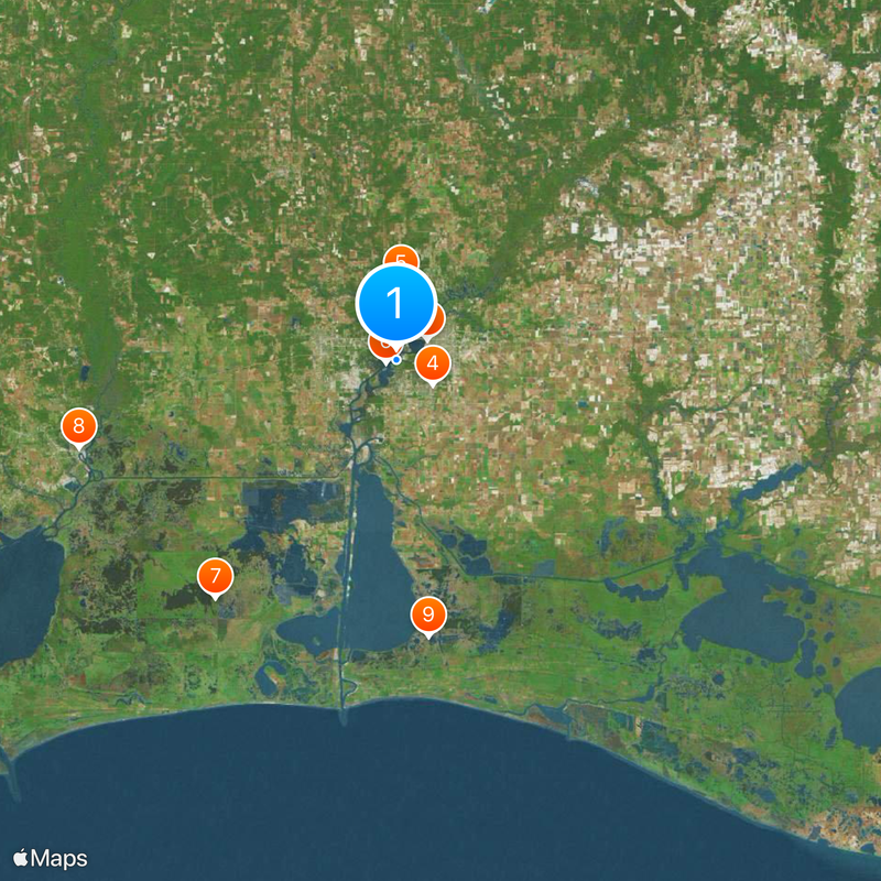Golden Nugget Lake Charles Map