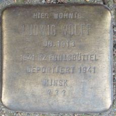 Stolperstein en memoria de Ludwig Wolff
