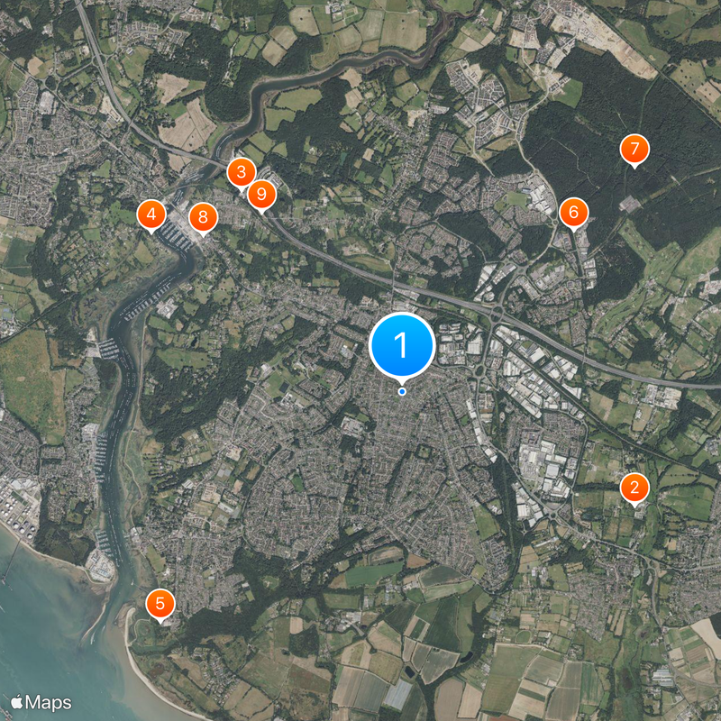 South Hampshire Map