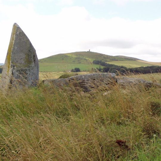 Inschfield, stone circle 300m WNW of