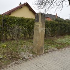 Milestone in Tuřany
