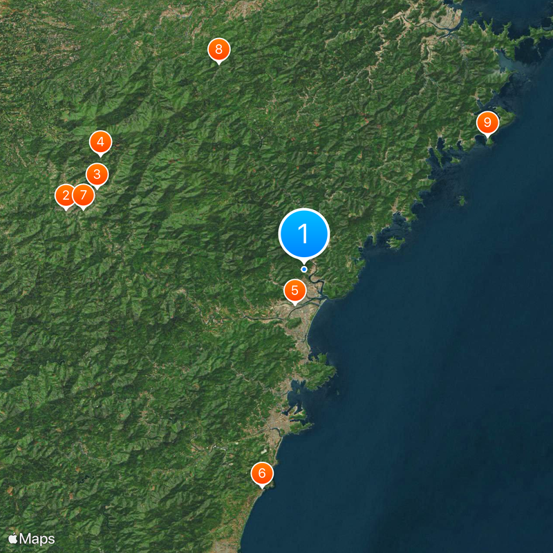 延岡學園 Map