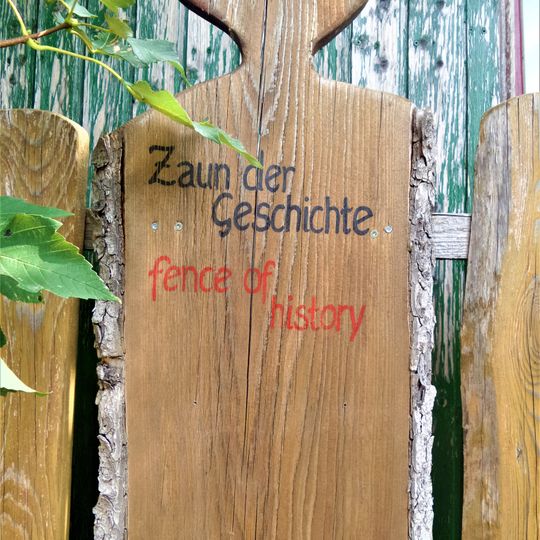 Fence of history in Steinbrueck