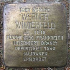 Stolperstein en memoria de Werner Winterfeld