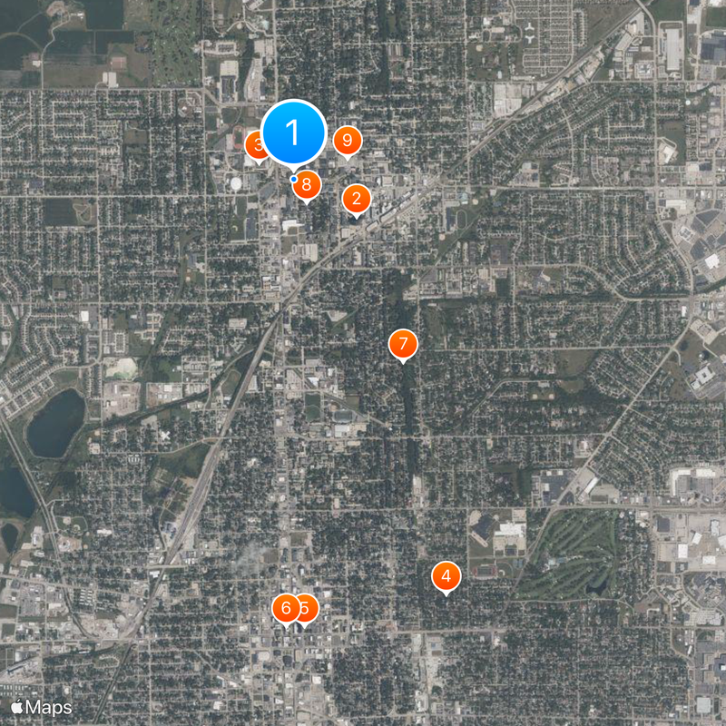Illinois State University Map