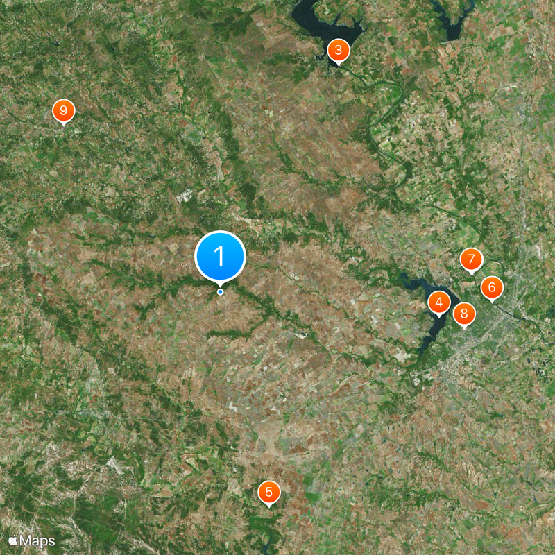 Ranch Prairie Chapel Carte