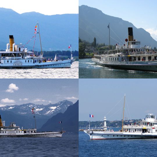 Dampfschiffe der CGN