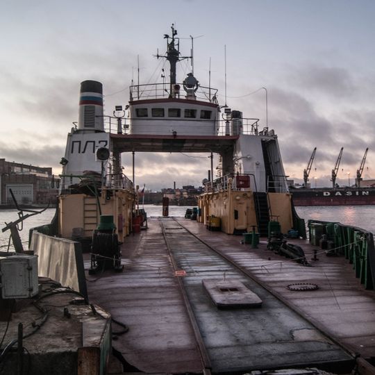 Baltic Shipyard railroad
