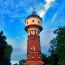 Water tower in Trzemeszno