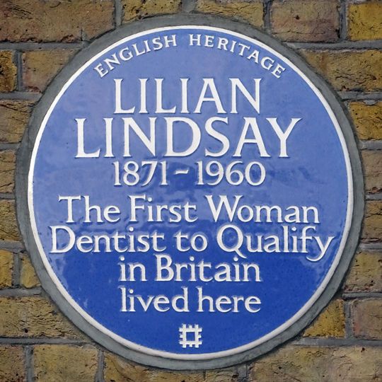 Lilian Lindsay blue plaque