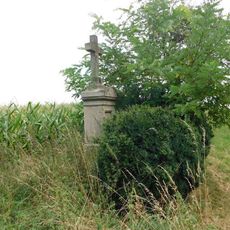 Kříž u silnice proti domu čp. 35 v Kuňovicích