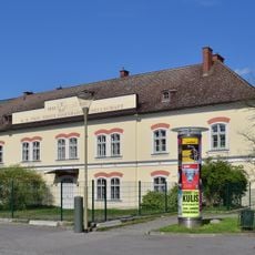 Eisenbahn/Verkehr, Bahnverwaltungsgebäude ehem. Südbahnhof (Pferdeeisenbahn)