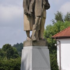 World War II memorial in Třešť