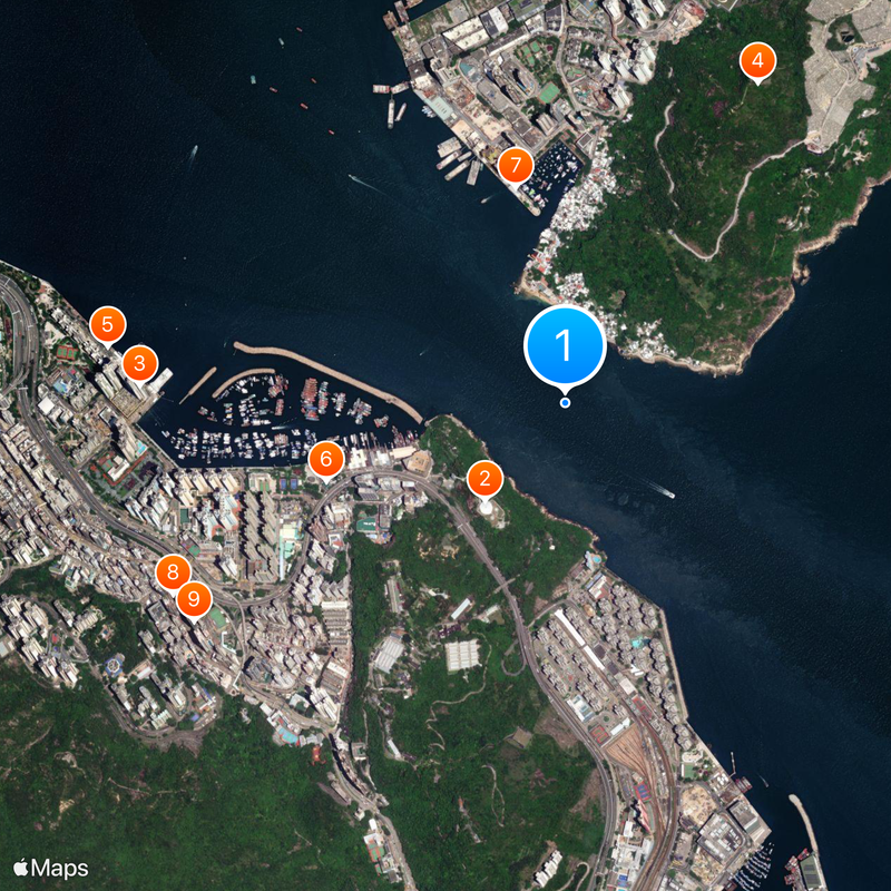 Lei Yue Mun Map