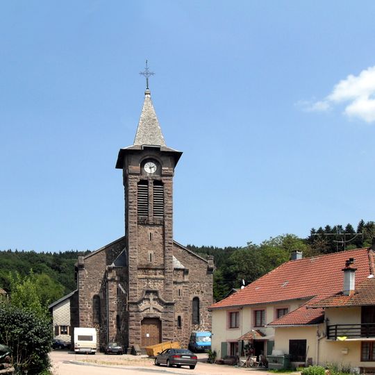 Église des Saints-Anges-et-Sainte-Barbe de Châtas