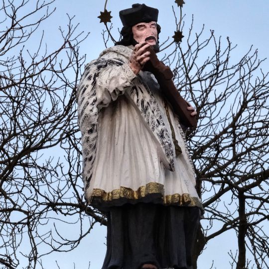 Figura przydrożna św. Jana Nepomucena