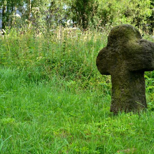 Smírčí kříž naproti domu 47 v Nové Vsi