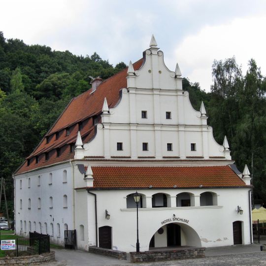 Kobiałka granary in Kazimierz Dolny