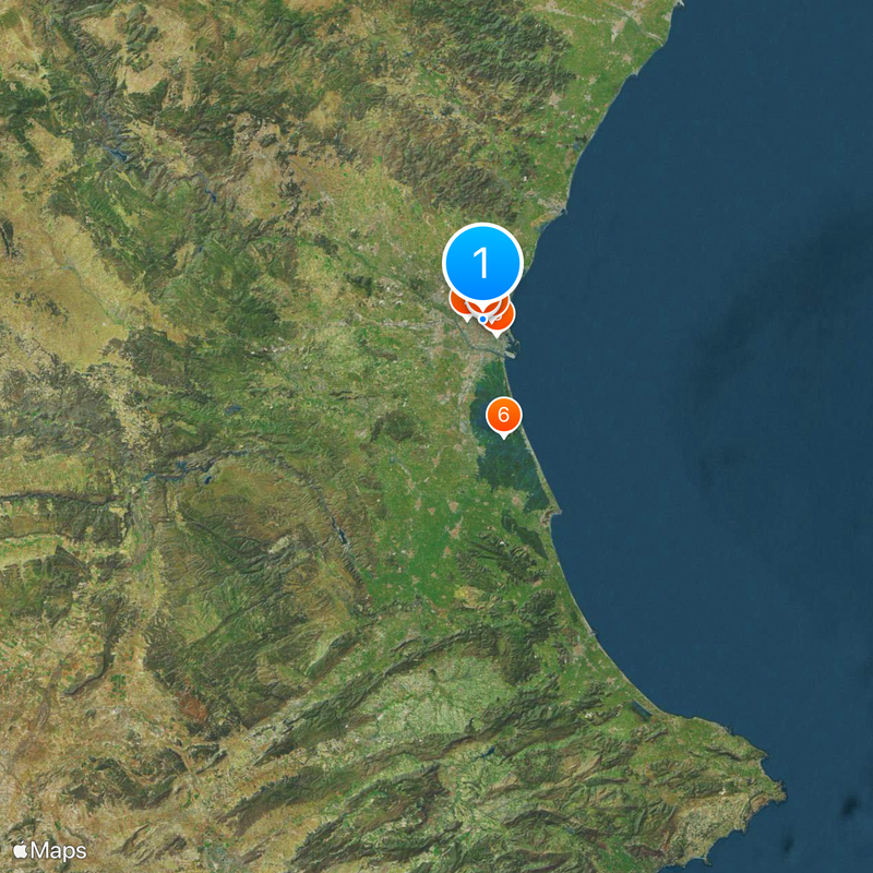 Provincia de Valencia Mapa