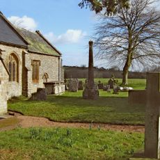 Churchyard cross in All Saints' churchyard