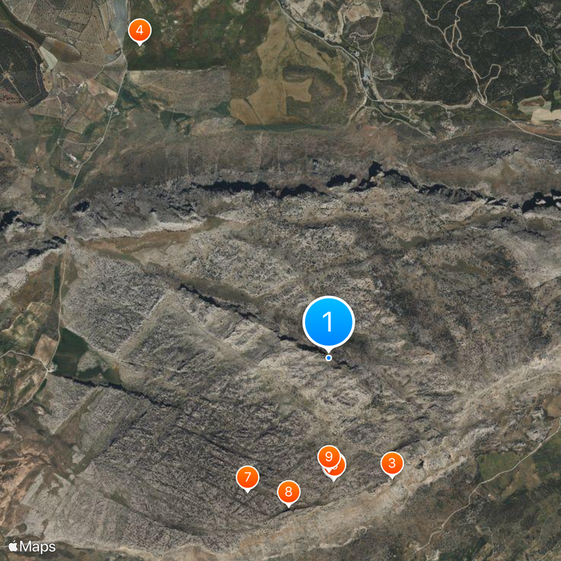El Torcal de Antequera Map