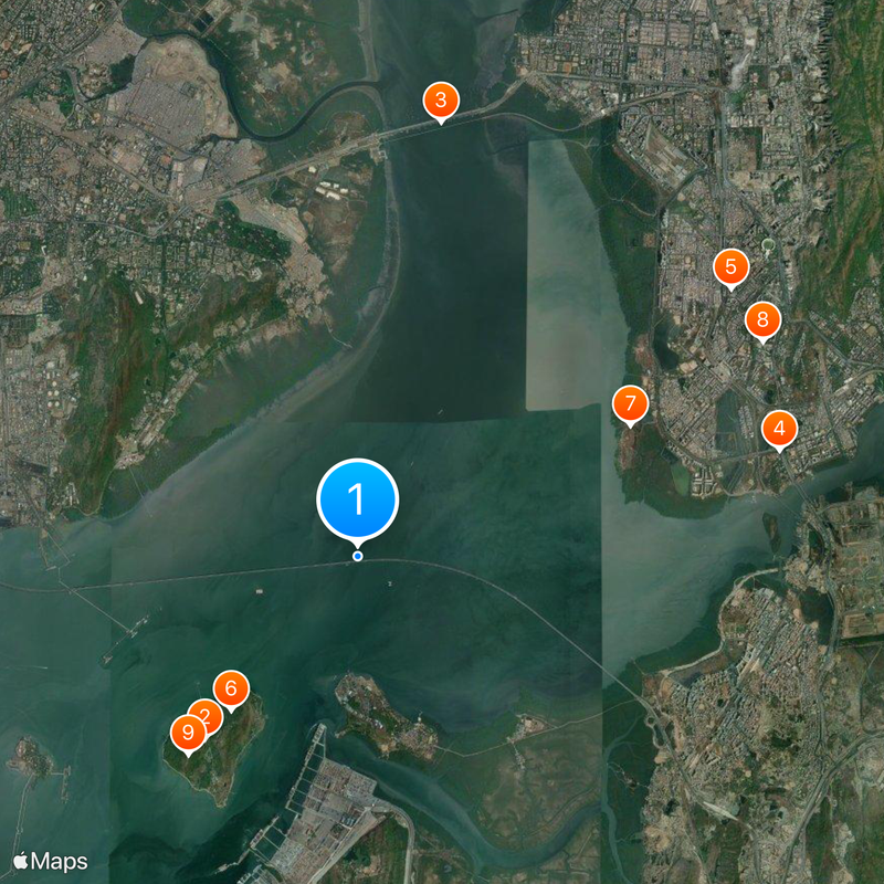Mumbai Trans Harbour Link Mapa