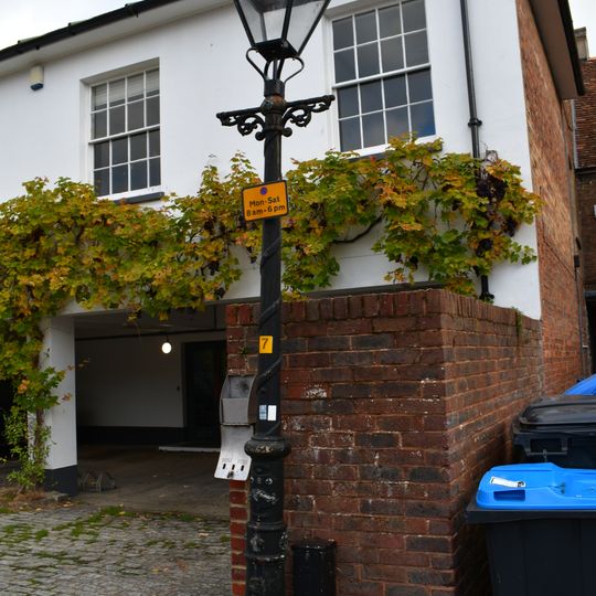 Lamp Post At Sz0091 9038, Approximately 5 Metres North West Of Rear Of Number 10 High Street