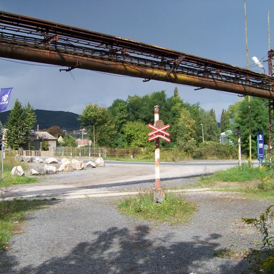 Industrial pipelines in Králův Dvůr