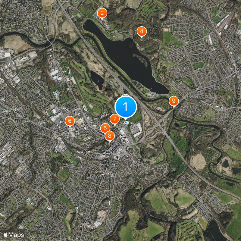 Hamilton Palace Kaart