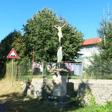 Kříž na rohu ulic Hradní a Petra Bezruče ve Varnsdorfu