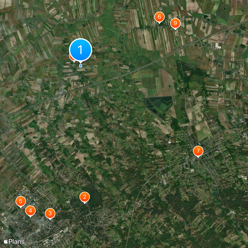 Central Communication Port Map