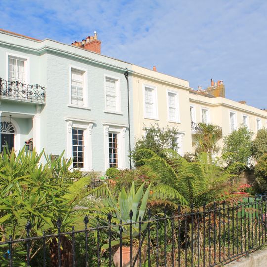 Nos.1-9 And Attached Front And Rear Garden Walls