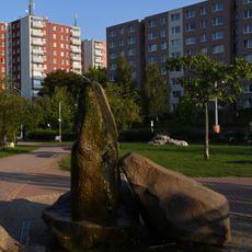 Fontána na Pálavském náměstí v Brně - Vinohradech