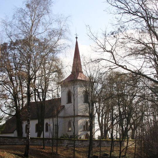 Church of Saint James the Greater in Červená Třemešná
