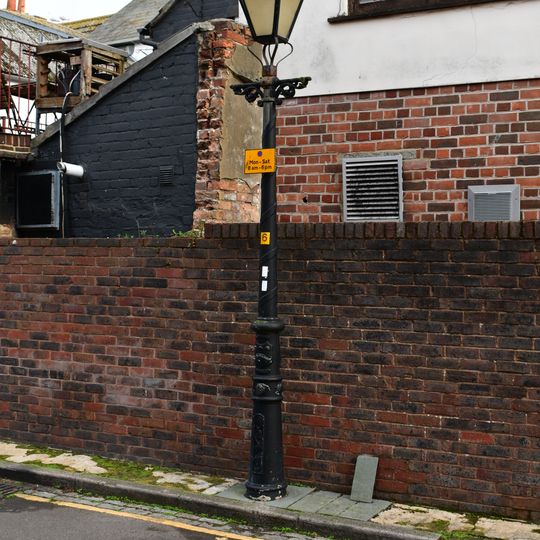 Lamp Post Approximately 2 Metres North West Of Rear Of Number 14 High Street