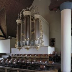 Hervormde kerk vanwege tweeklaviers mechanisch orgel gemaakt