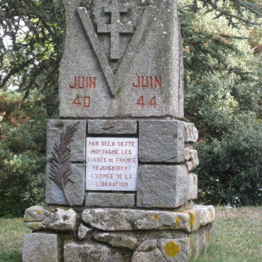 Stèle des évadés de France